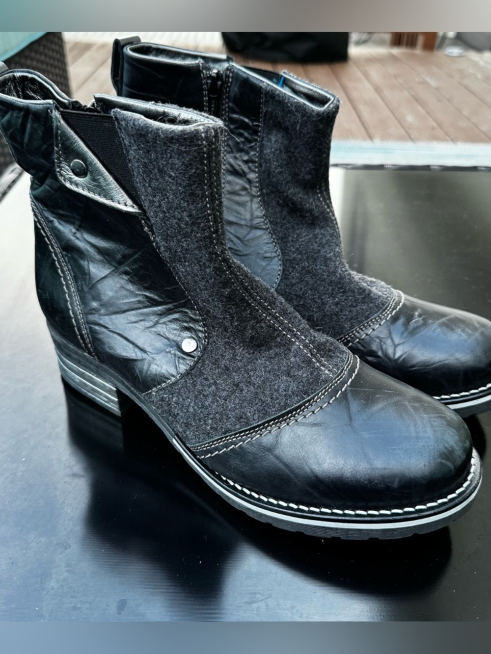 Dromedaris‎ Kassia Burel Ankle boots Sz 43 U.S. size 12.5